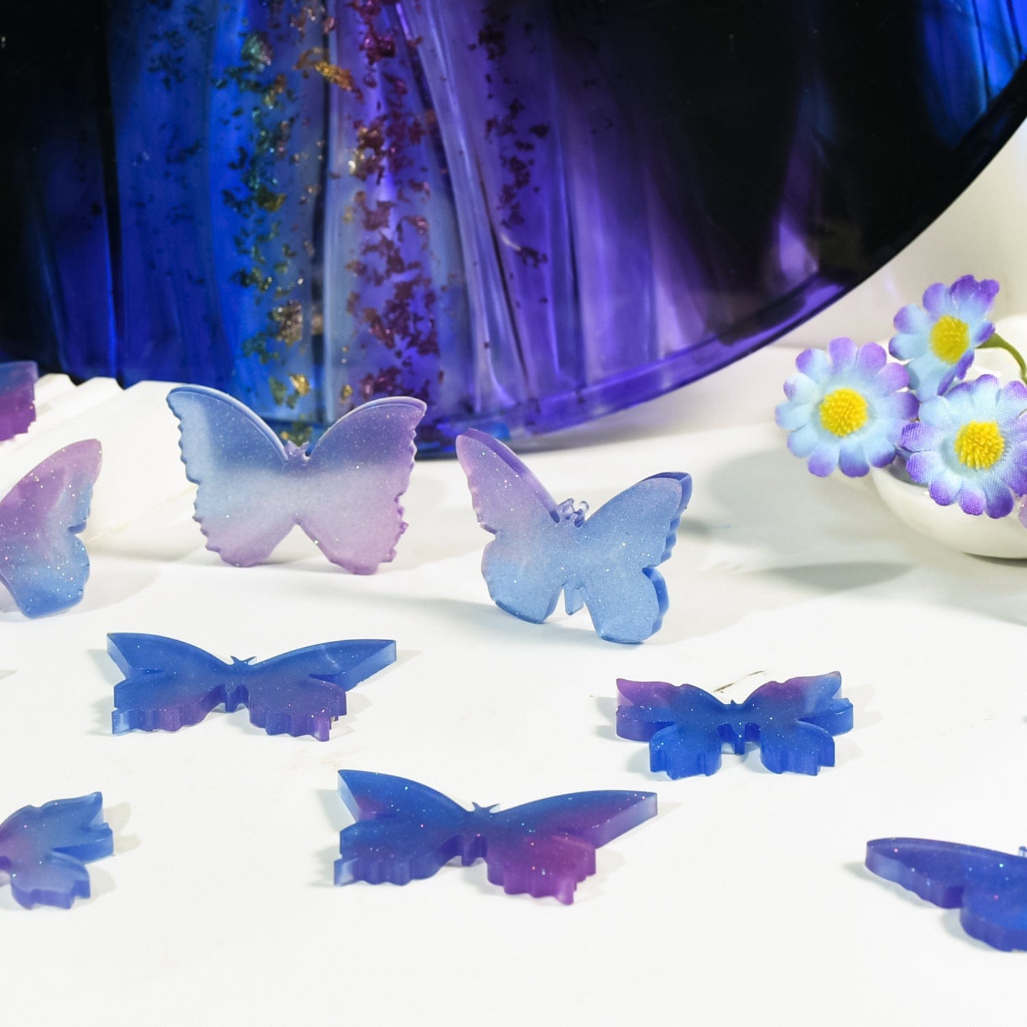 4 Cavity Butterfly Mould