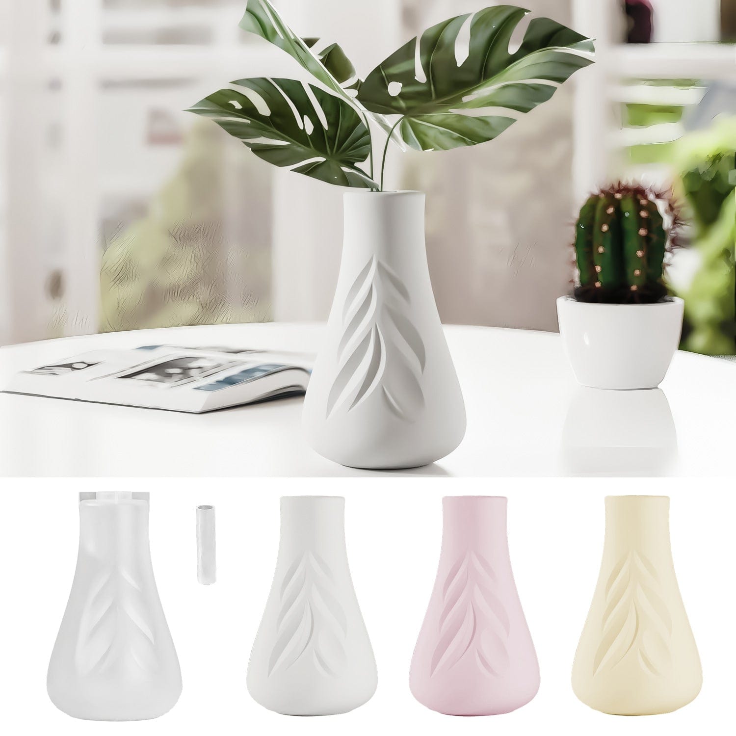 Leaf Pattern Vase Mould