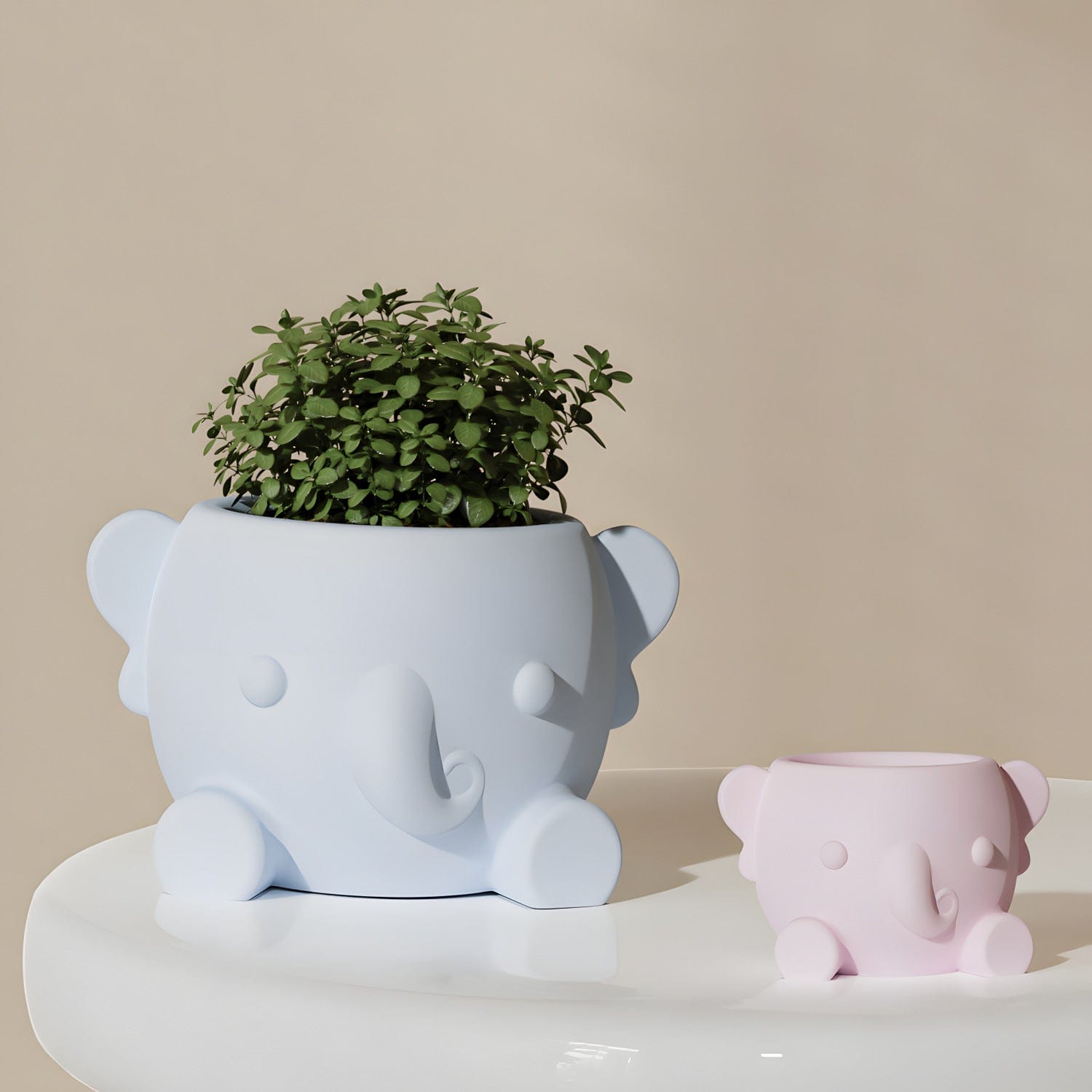 Large Elephant Flower Pot Mould
