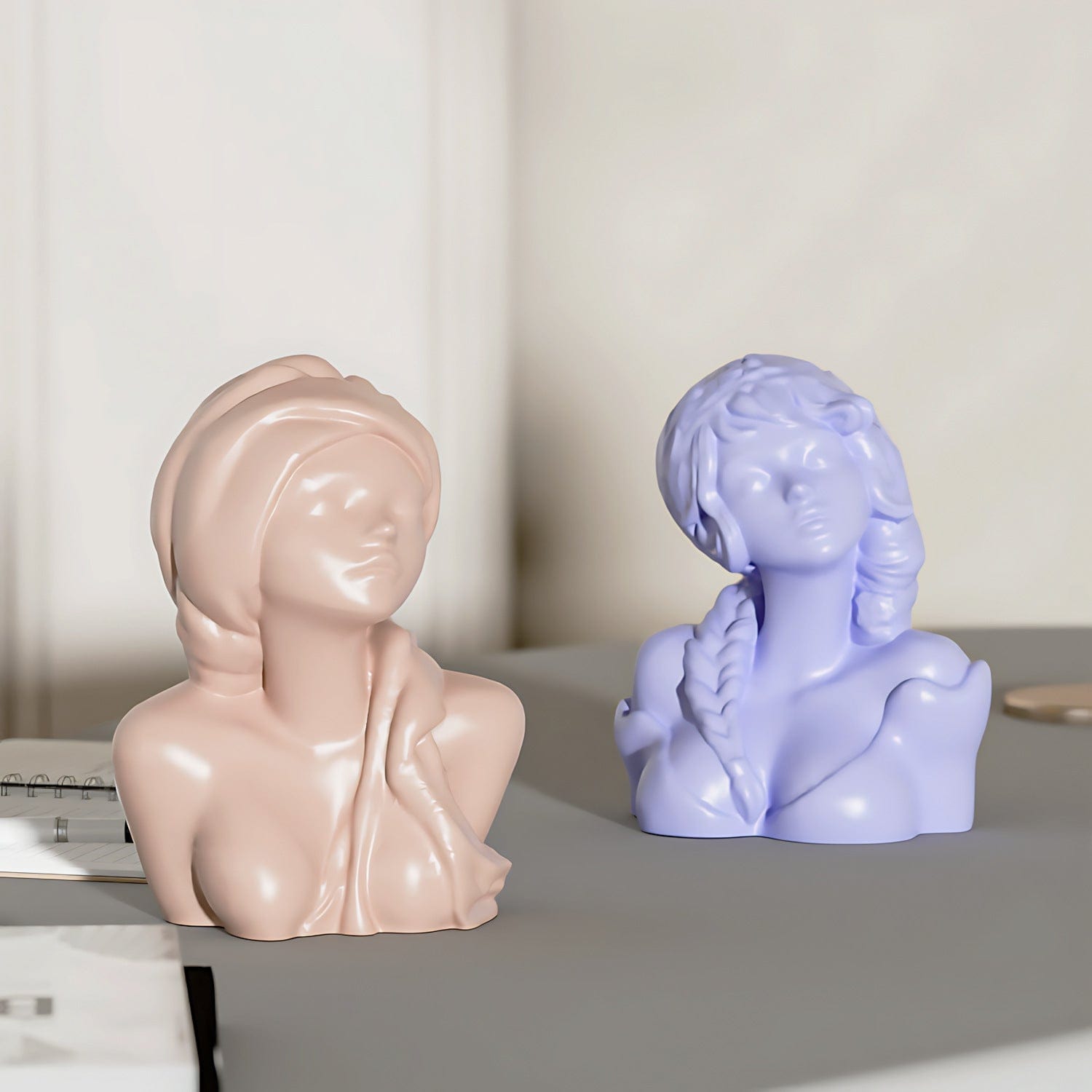 Turban Girl Statue Mould
