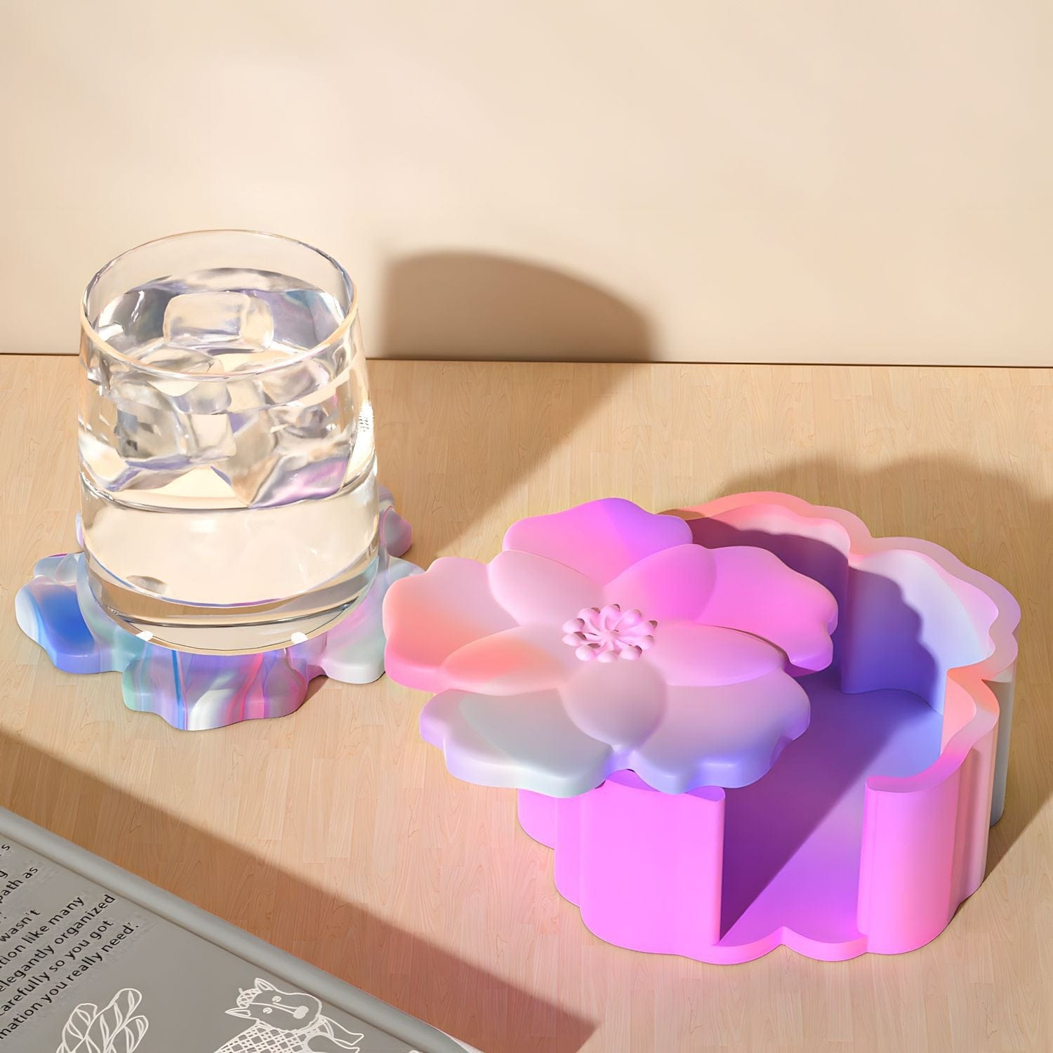 Floral Coaster Mould