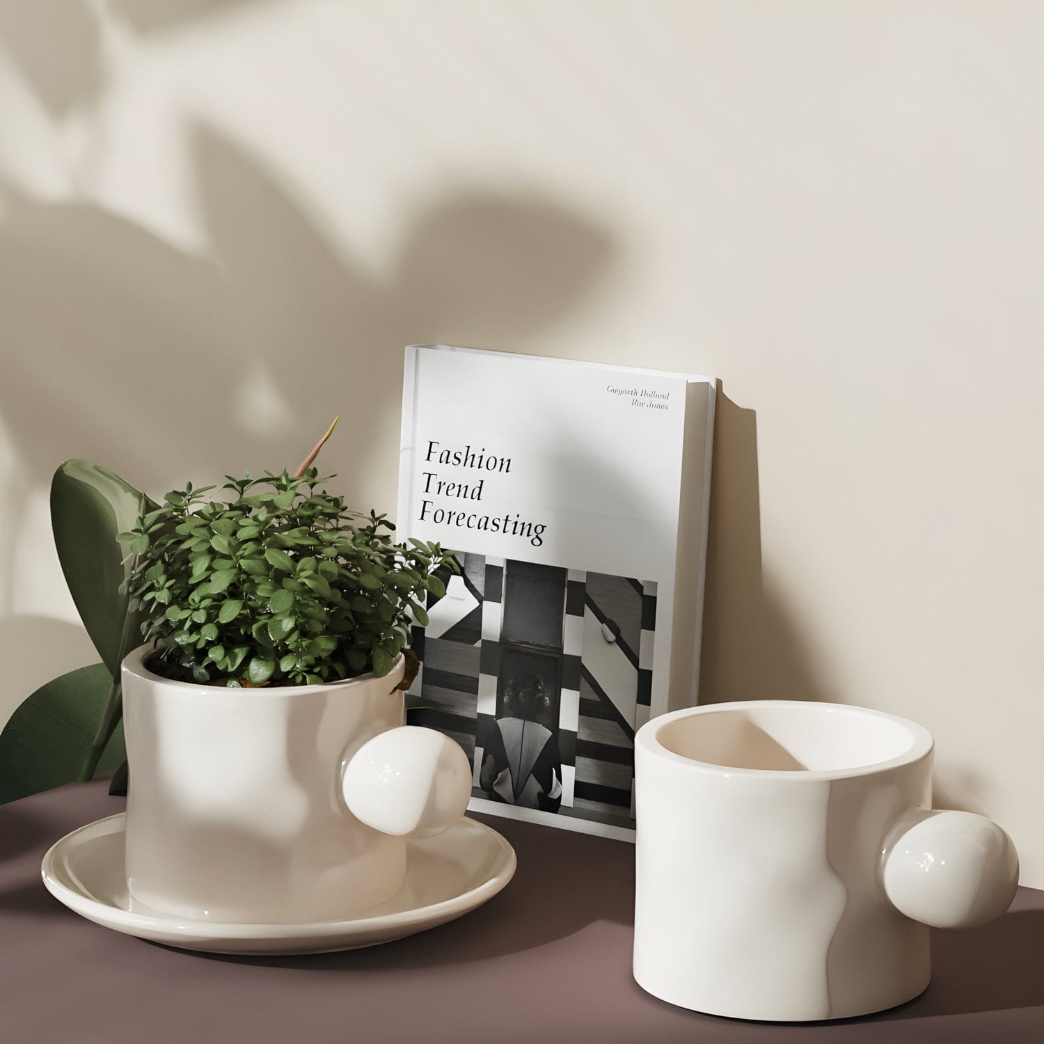 Multipurpose Coffee Cup Planter Mould