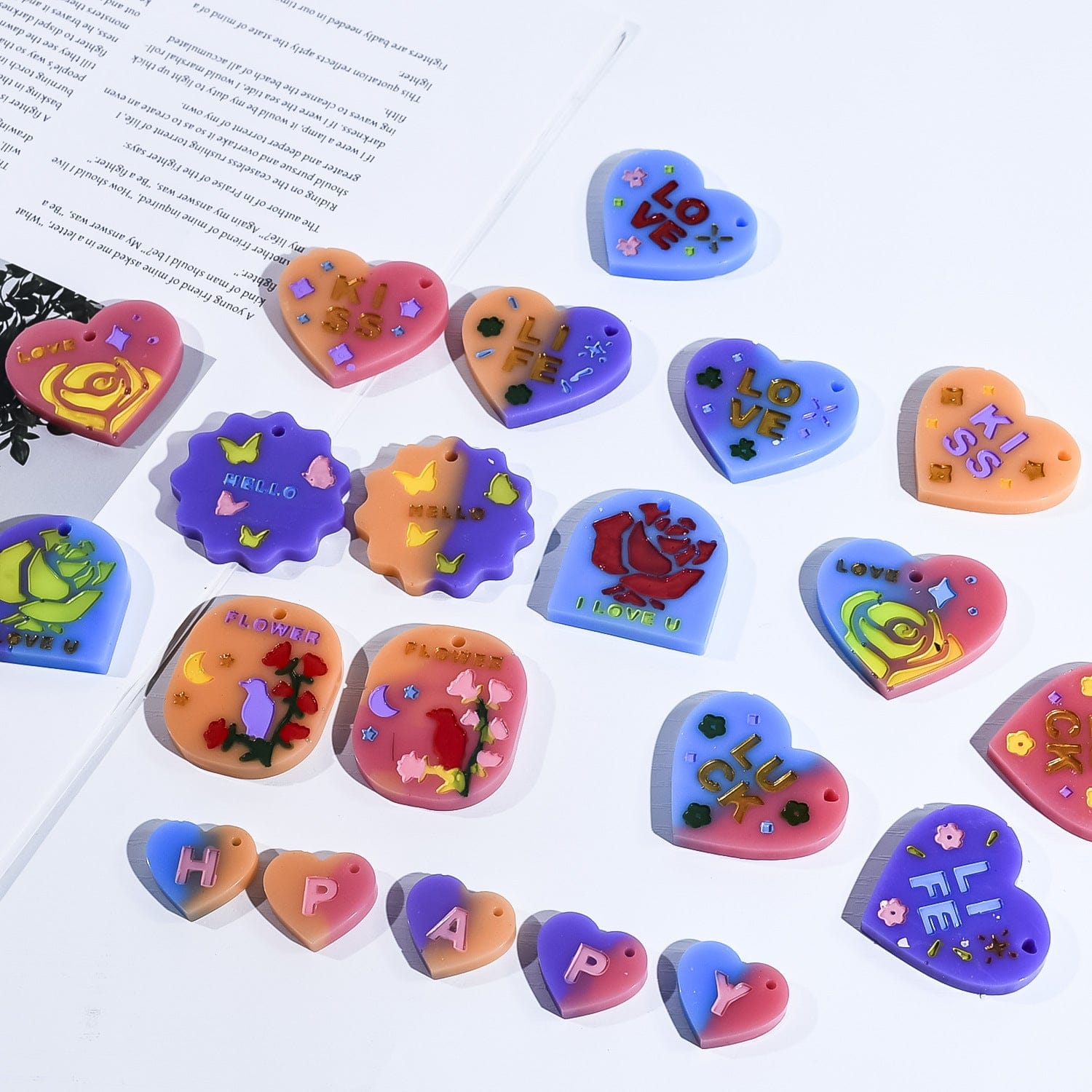 13 Multi Cavity Keychain and Pendant Mould