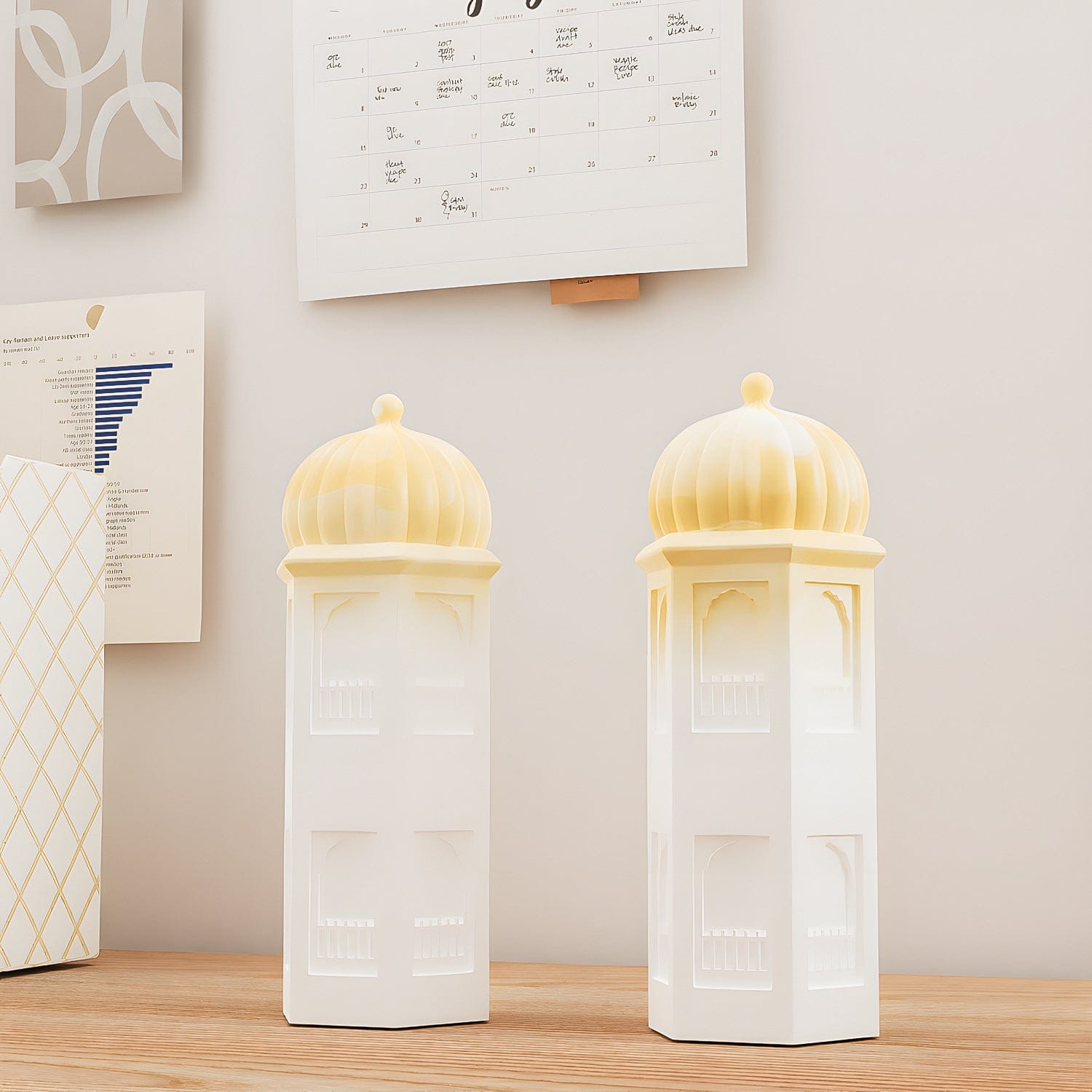 Castle Shape Candle Mould
