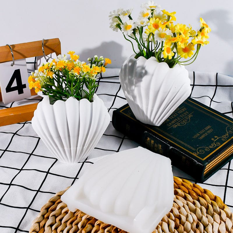 Shell Vase Silicon Mould