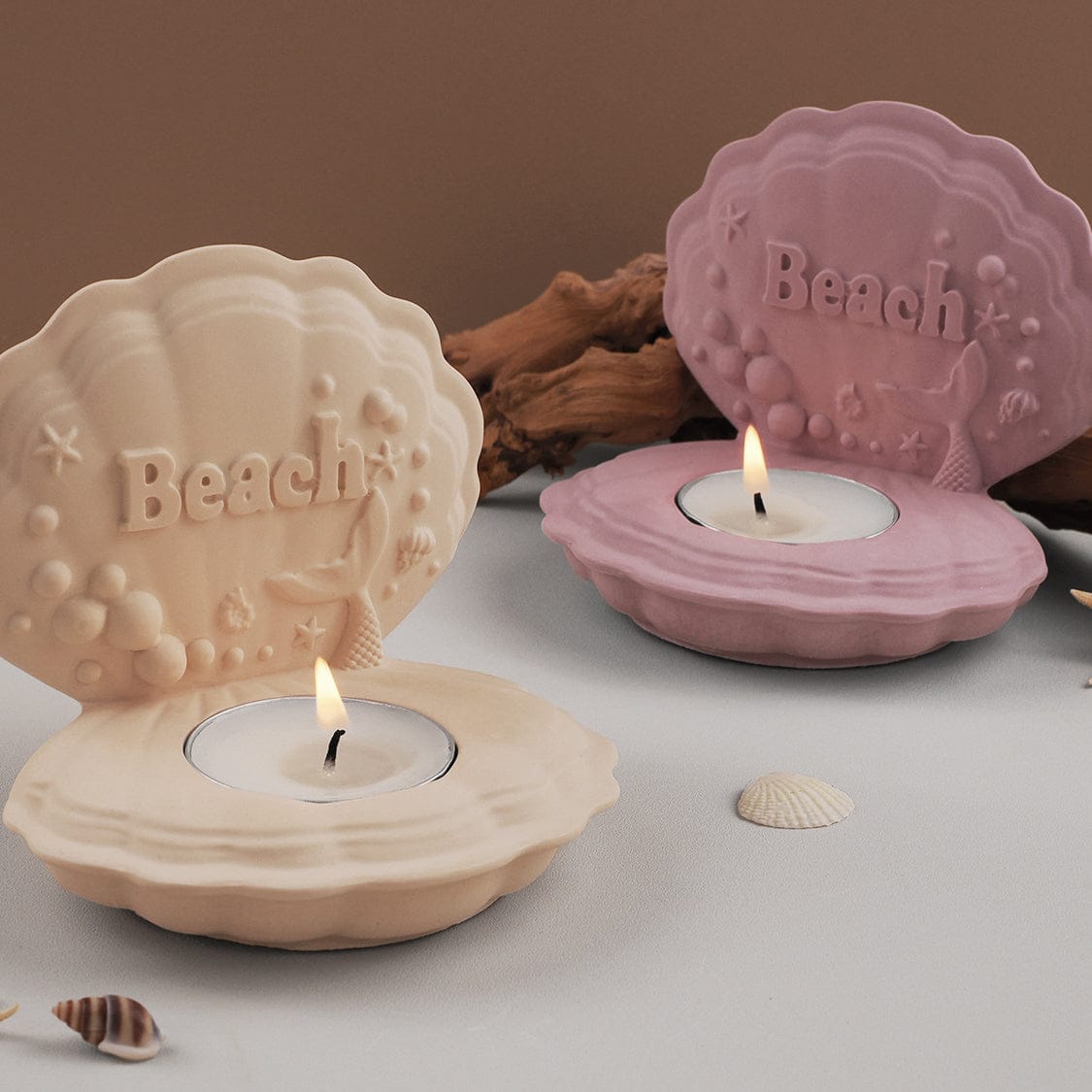 Shell Shape Candle T-Light Mould