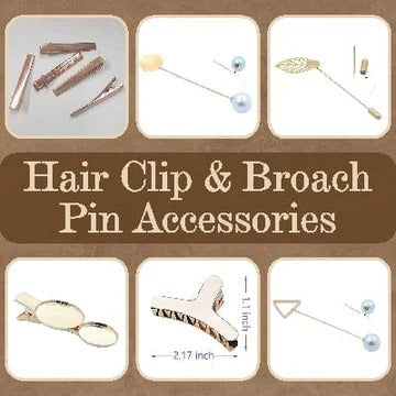 Broach Hair Pin