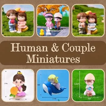 Human Couple Miniatures