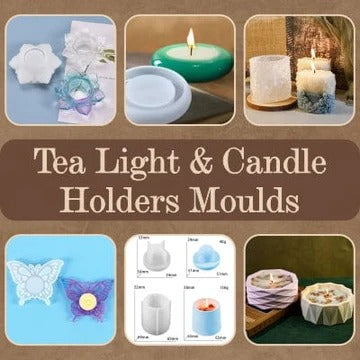 T Light Candle Holder Moulds