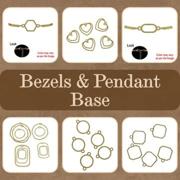 Bezels Pendant Base