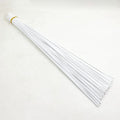 1.5mm Thin Plastic Coated White Stem Wire 100Gram