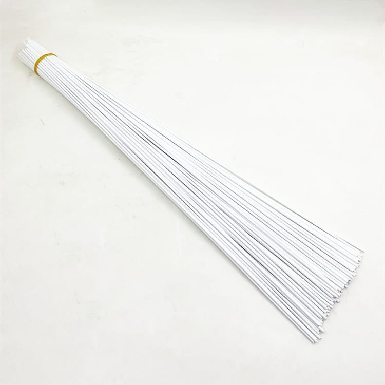 1.5mm Thin Plastic Coated White Stem Wire 100Gram