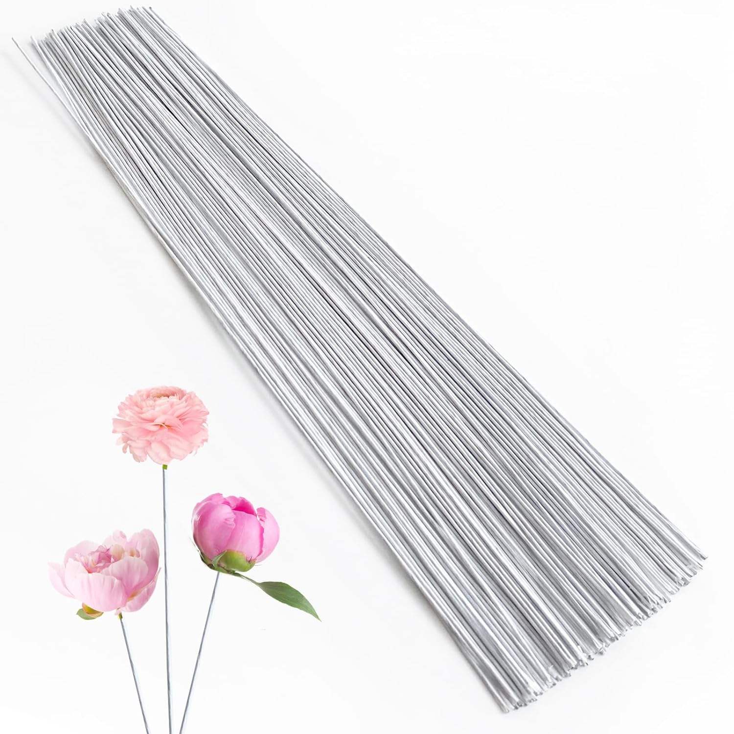 1.2mm Thin Paper Coated White Stem Wire 100Gram
