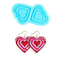 Heart Design Earring Mould