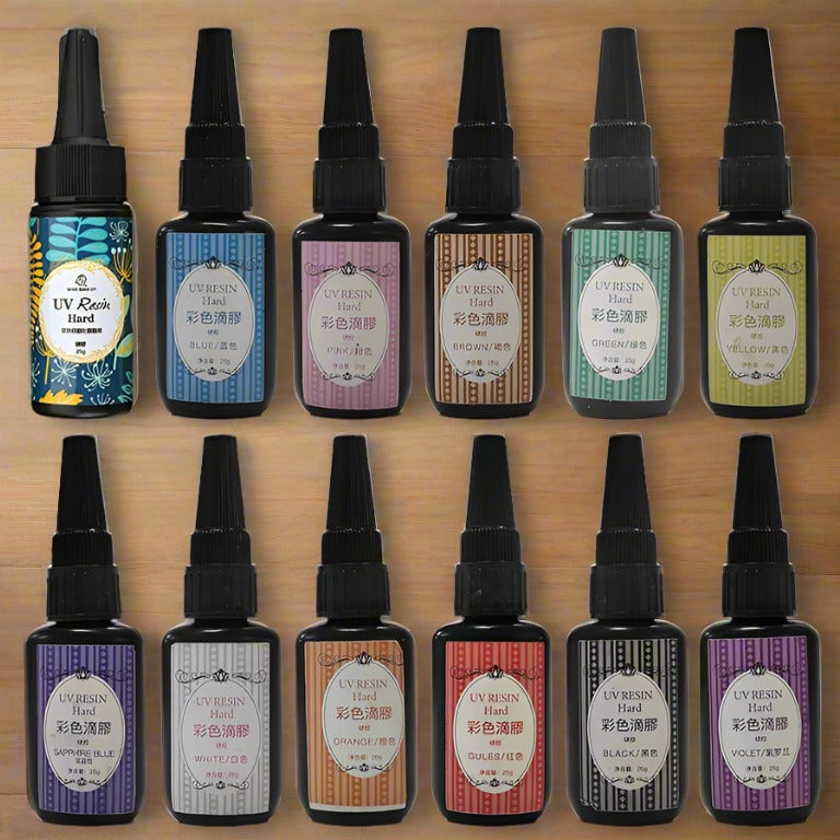 Uv Resin Set (12 Colours)