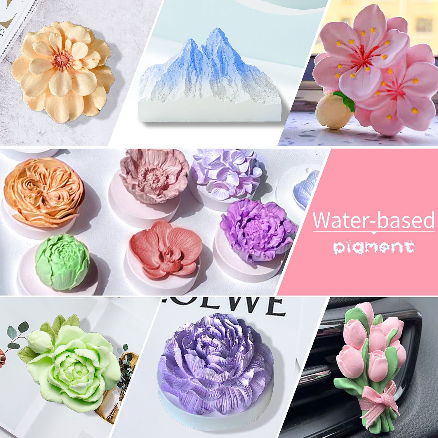 Water Base Pigment For Terra Art