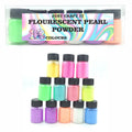 12 Shades Fluorescent Pearl Mica Powder