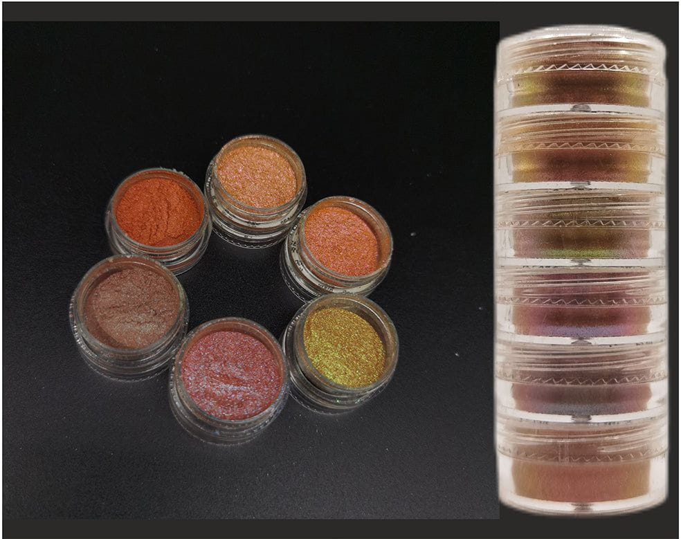 6 Shade Chameleon Pearl Mica Powder Cn002