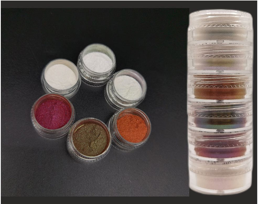 6 Shade Chameleon Pearl Mica Powder Cn003