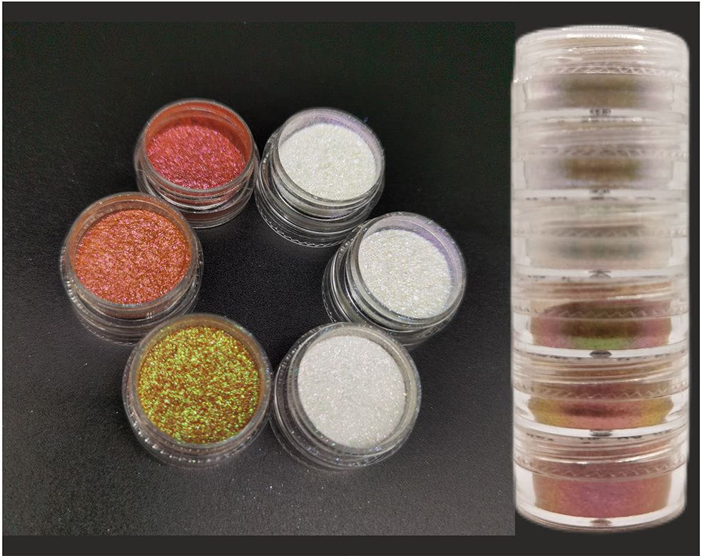 6 Shade Chameleon Pearl Mica Powder Cn004