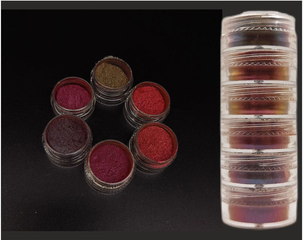 6 Shade Chameleon Pearl Mica Powder Cn005