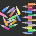 12 In 1 Glitter Powder Dropper Bottle Set