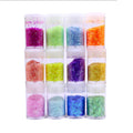 Rainbow Neon Thread Glitter