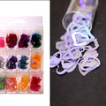 Rainbow Big Mix Heart Set