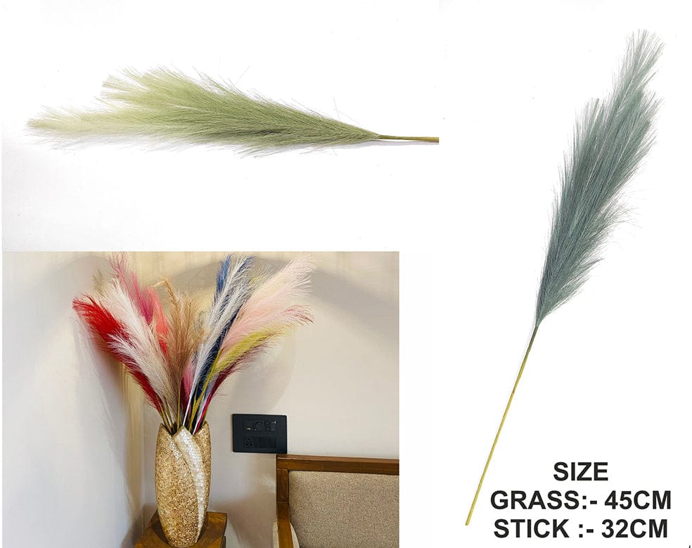 L.Green Shaded Pampas Grass