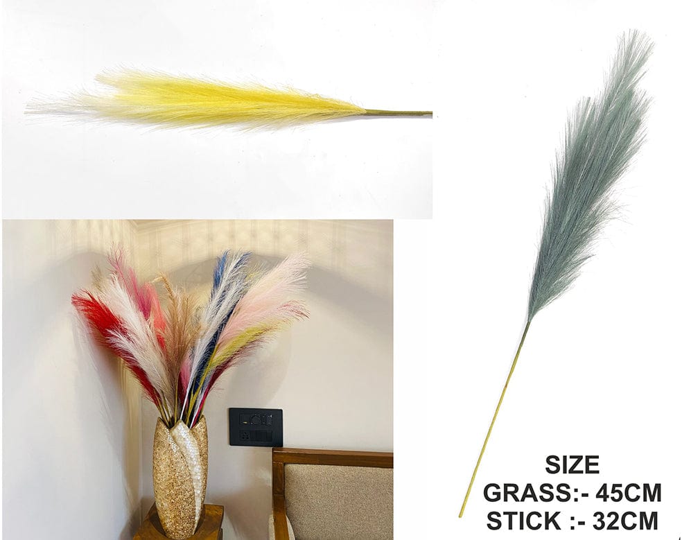 Yellow Shaded Pampas Grass