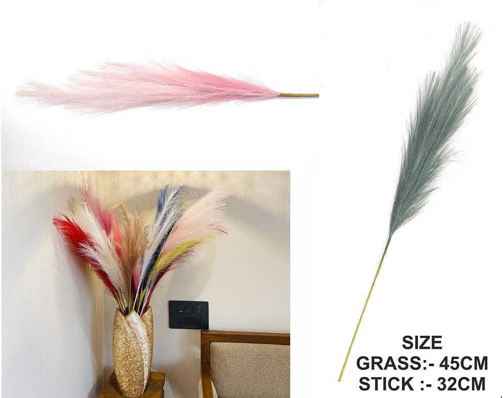 L.Pink Shaded Pampas Grass