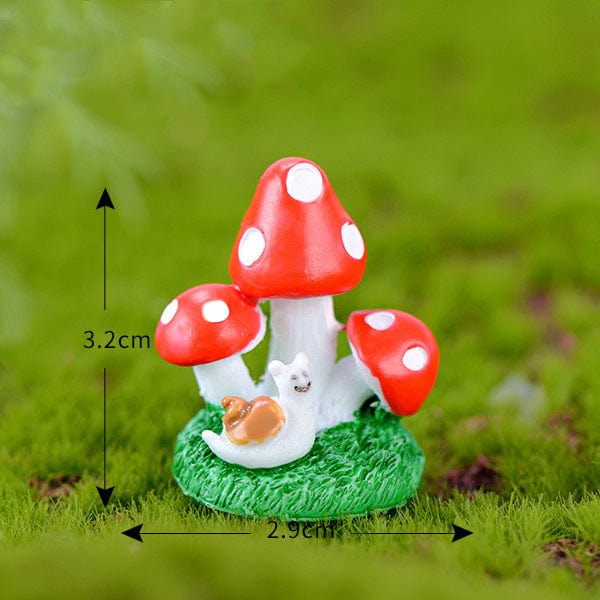 Mini Red Mushroom Miniature