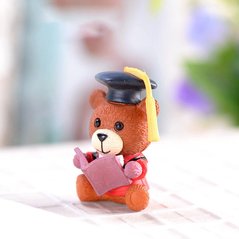 Graduation Teddy Bear Miniatures