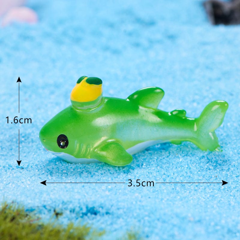 Green Shark Miniature