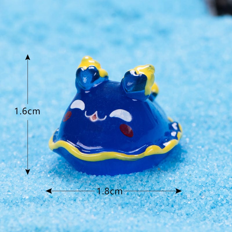D.Blue Marine Animal Miniature