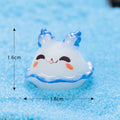 White Marine Animal Miniature