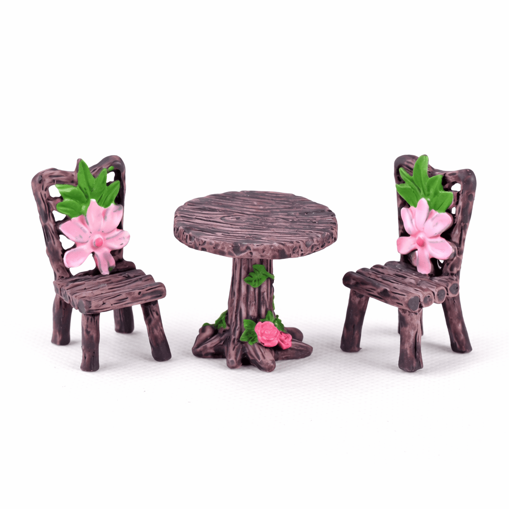 Wooden Texture Picnic Dinning Table