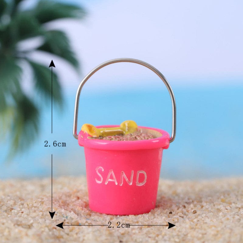 Beach Sand Bucket Miniature