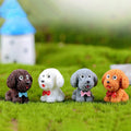 4Pcs Dog Miniature