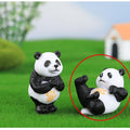 Kick Martial Art Panda Miniature