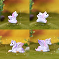 4Pcs Unicorn and Unicorn Babies Miniature