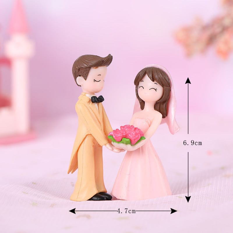 Bride and groom Couple Miniatures