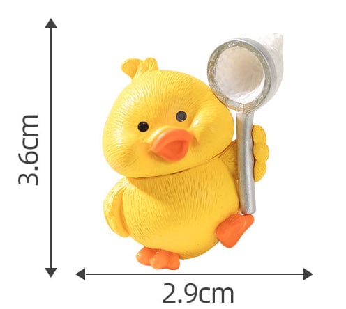 Yellow Duck With Fish net