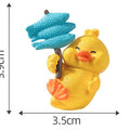 Yellow Duck With Forked Fish