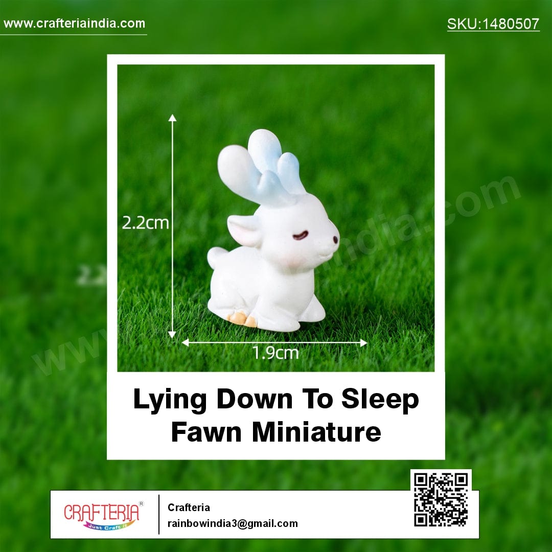 Lying Down To Sleep Fawn