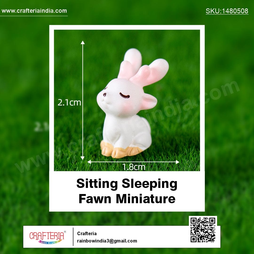 Sitting Sleeping Fawn