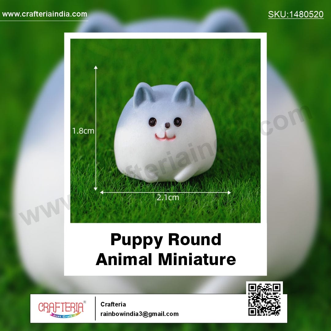 Puppy Round Animal