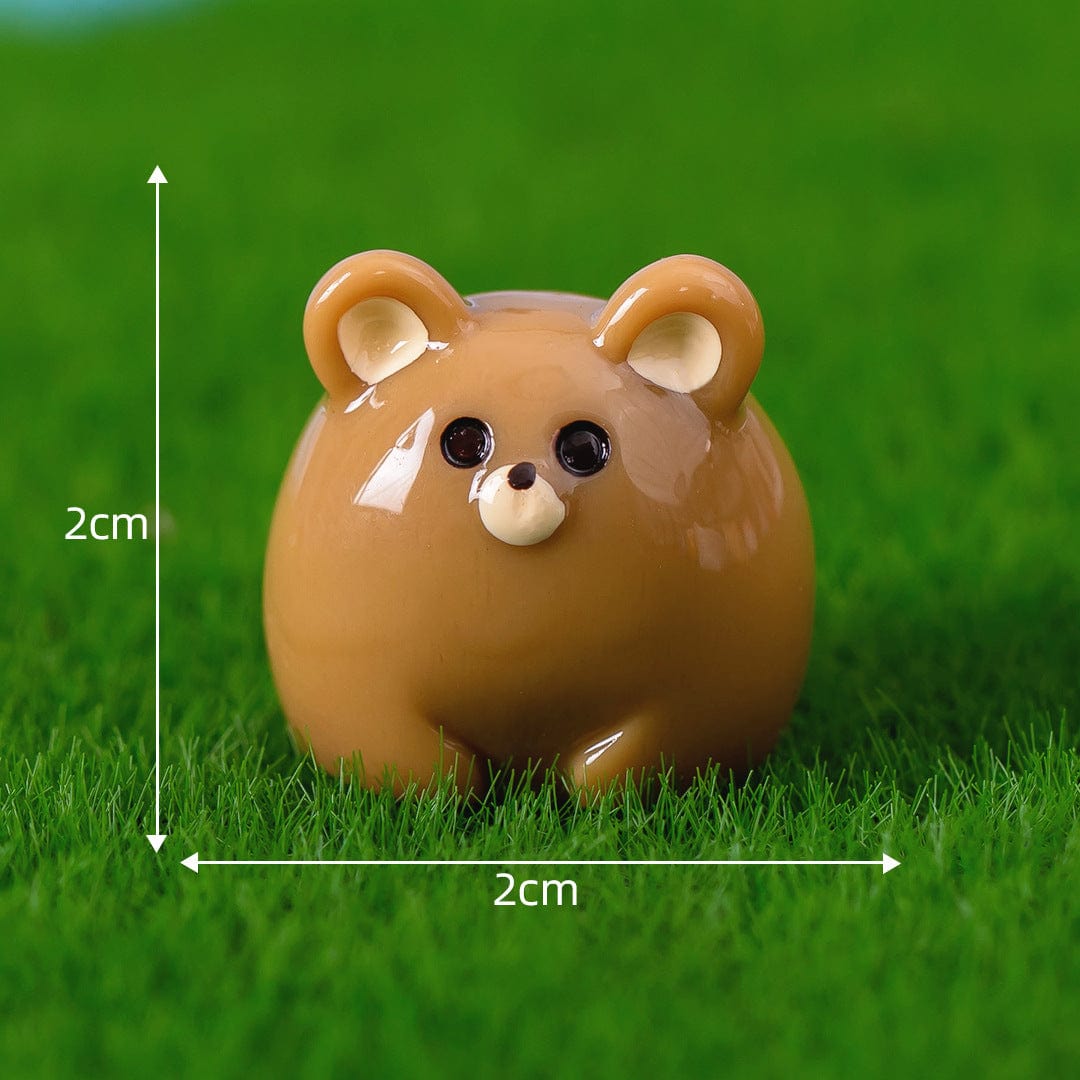 Bear Round Animal  Miniature