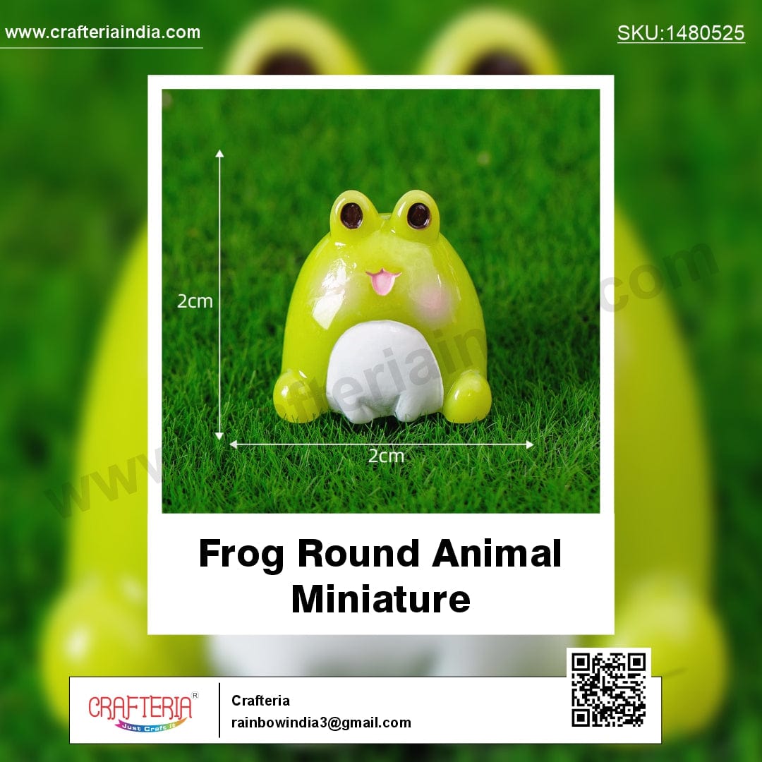 Frog Round Animal