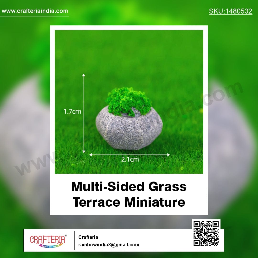 Multi-Sided Grass Terrace